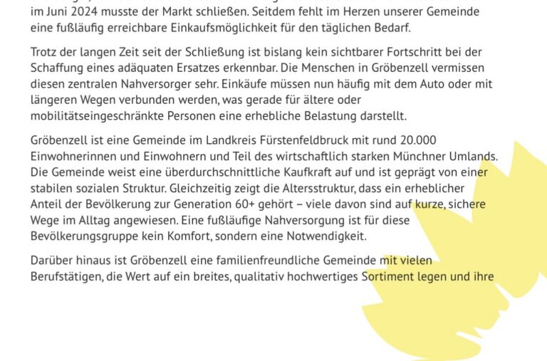 Übergabe der Unterschriften zum REWE offenen Brief